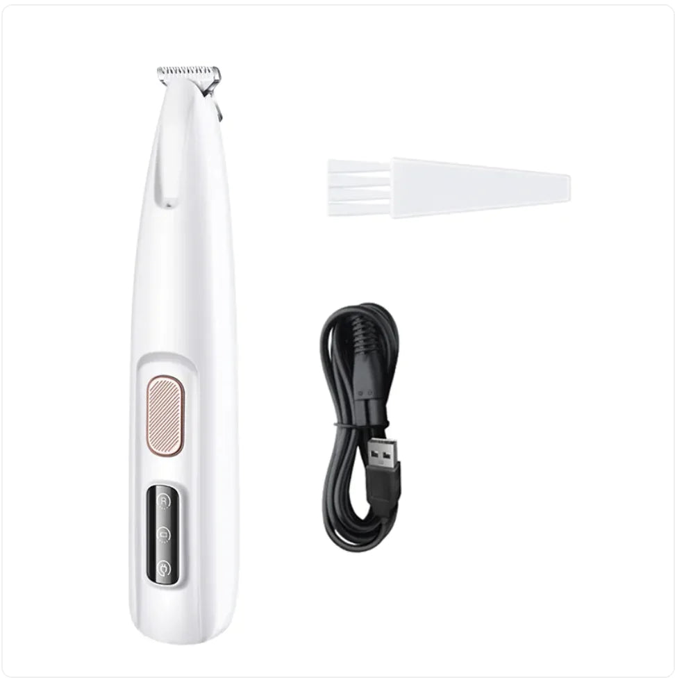 Waterproof pets Paw Trimmer with LED Light and Display