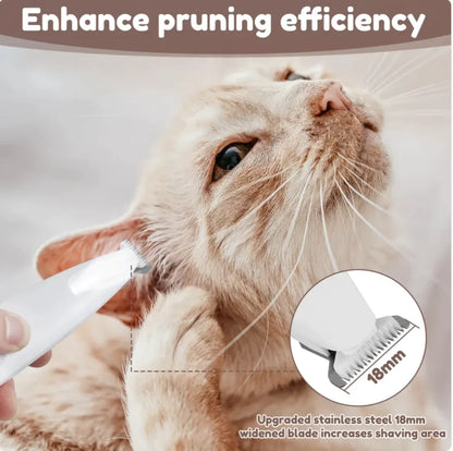 Waterproof pets Paw Trimmer with LED Light and Display