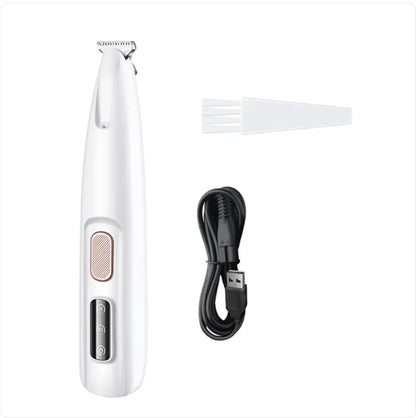 Waterproof pets Paw Trimmer with LED Light and Display